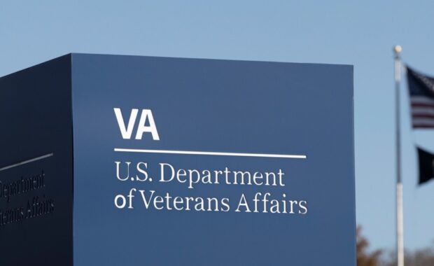 U.S. Department of Veteran Affairs sign
